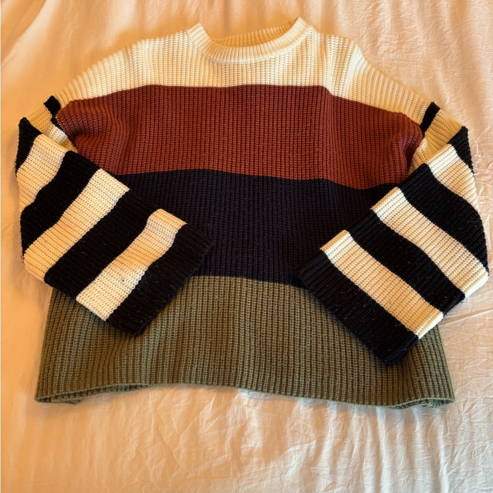 Ee:some Striped Multi color sweater Women's Size Small/Medium